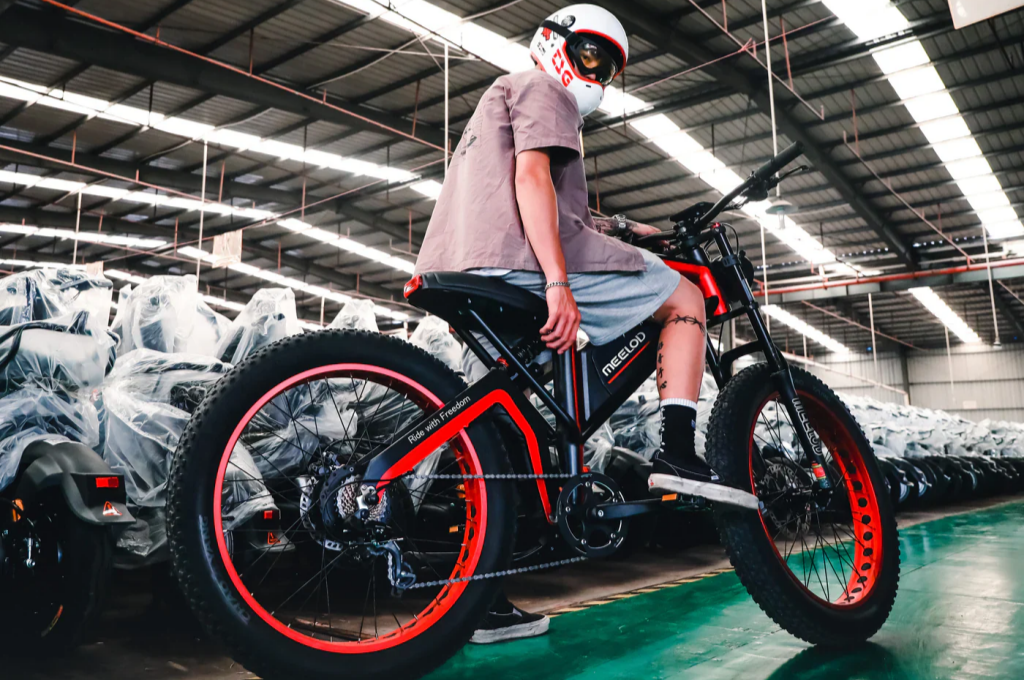 Ride in Retro Style with Power – Meet the MEELOD XT600DL Electric Moped Bike