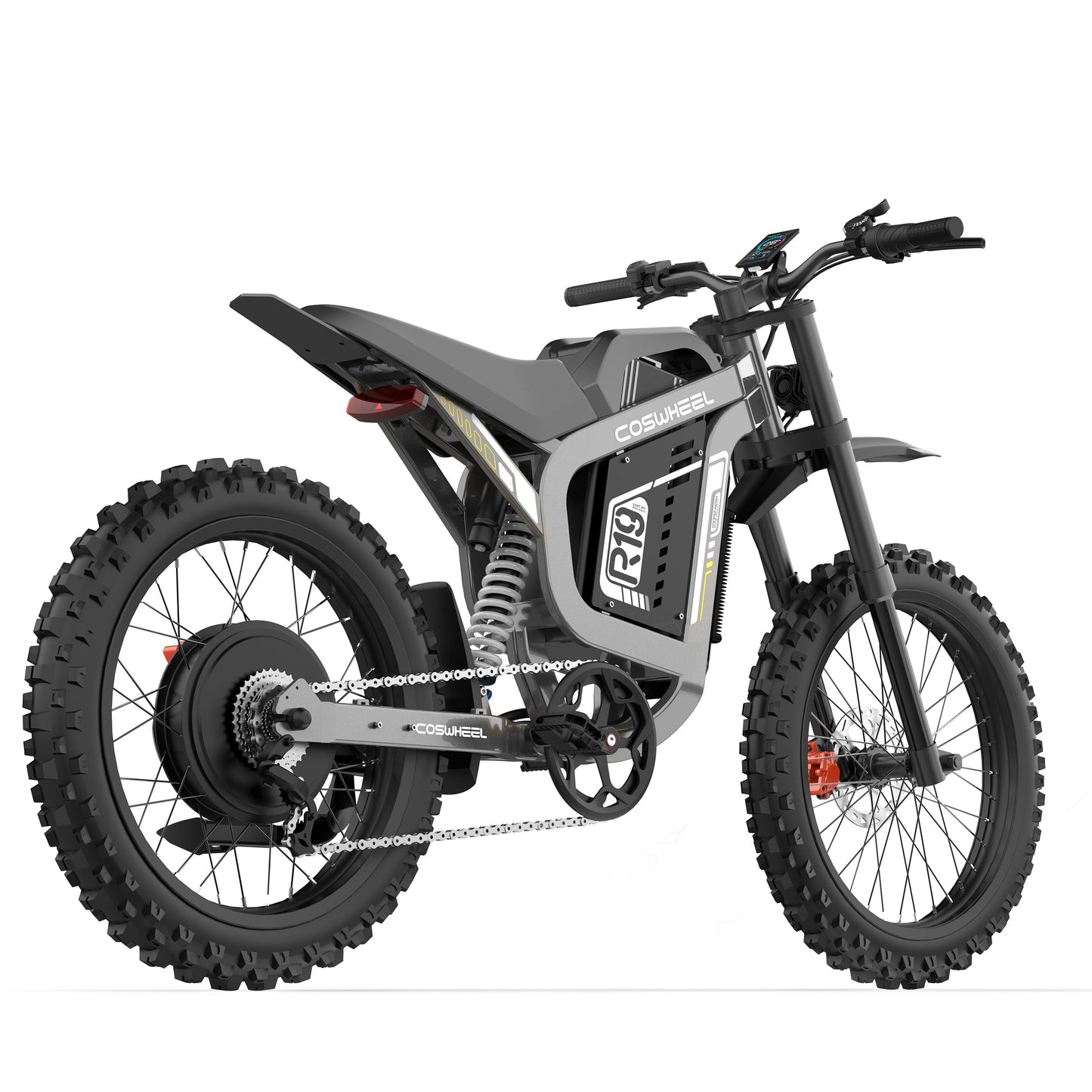 COSWHEEL R19 19" Electric Dirt Bike 3000W Motor 72V 40Ah Battery
