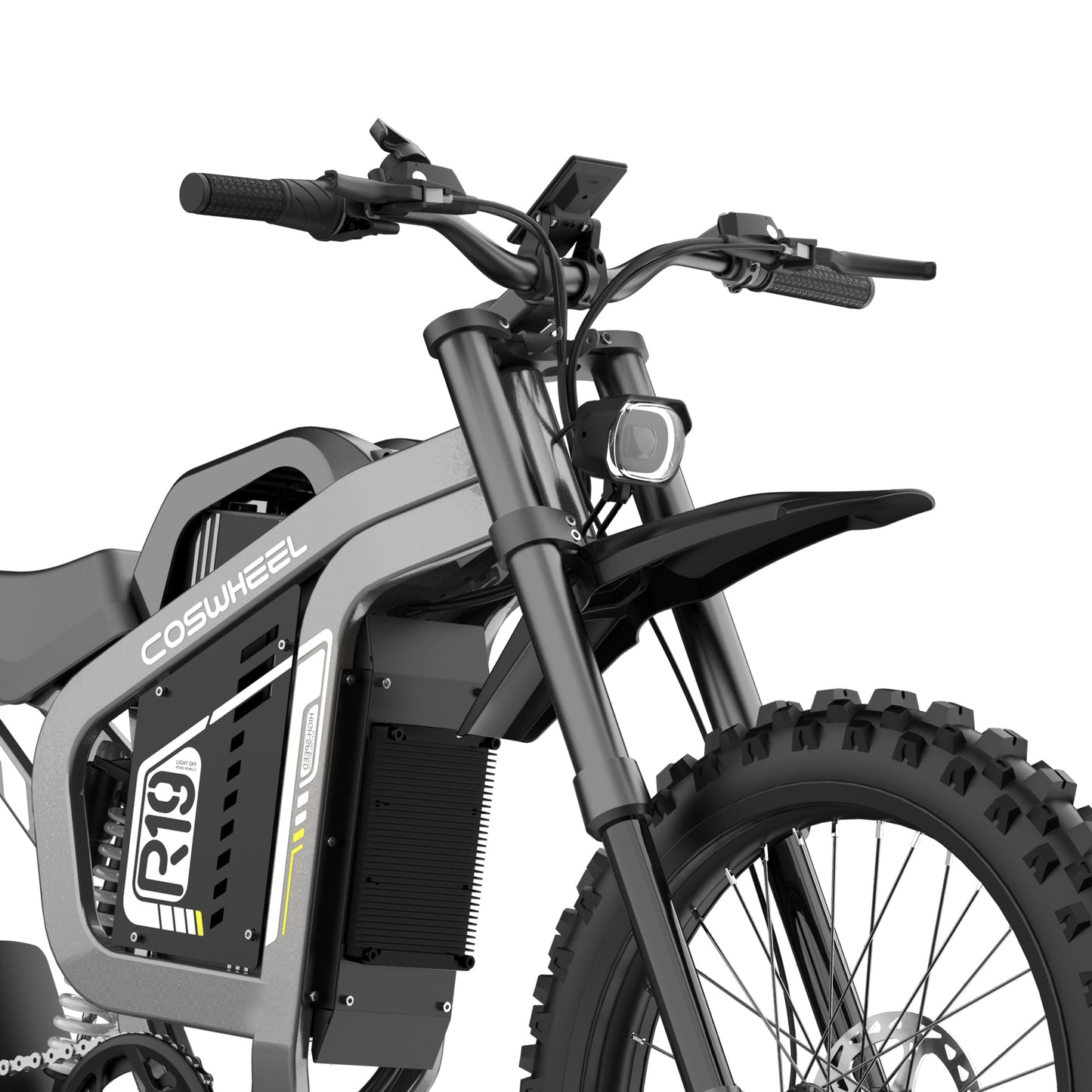 COSWHEEL R19 19" Electric Dirt Bike 3000W Motor 72V 40Ah Battery