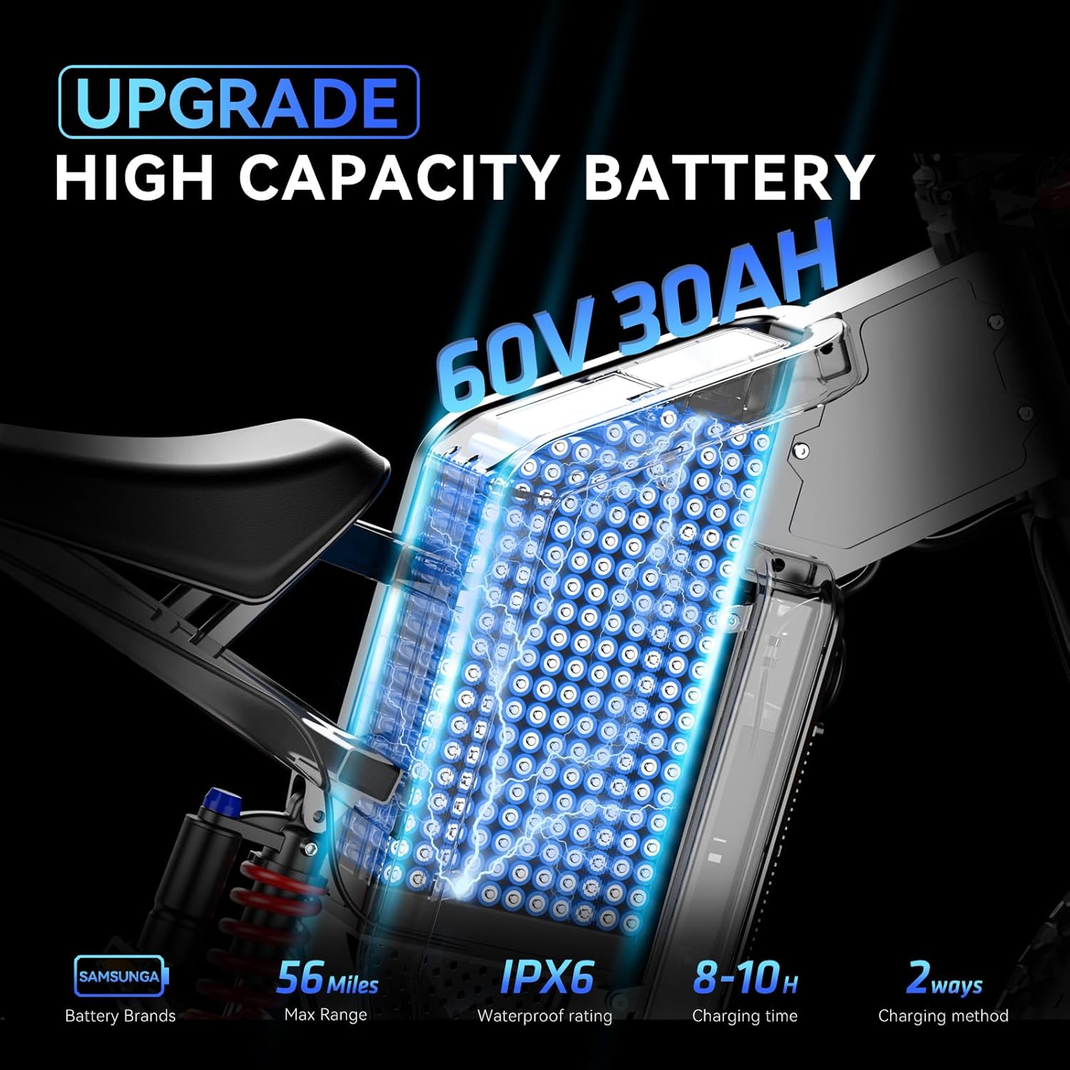 EKXBIKE X21 Max Off-Road Electric Bike