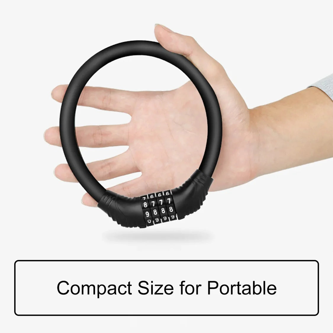 GLEERIDE 4 Digit Zinc Alloy Lock