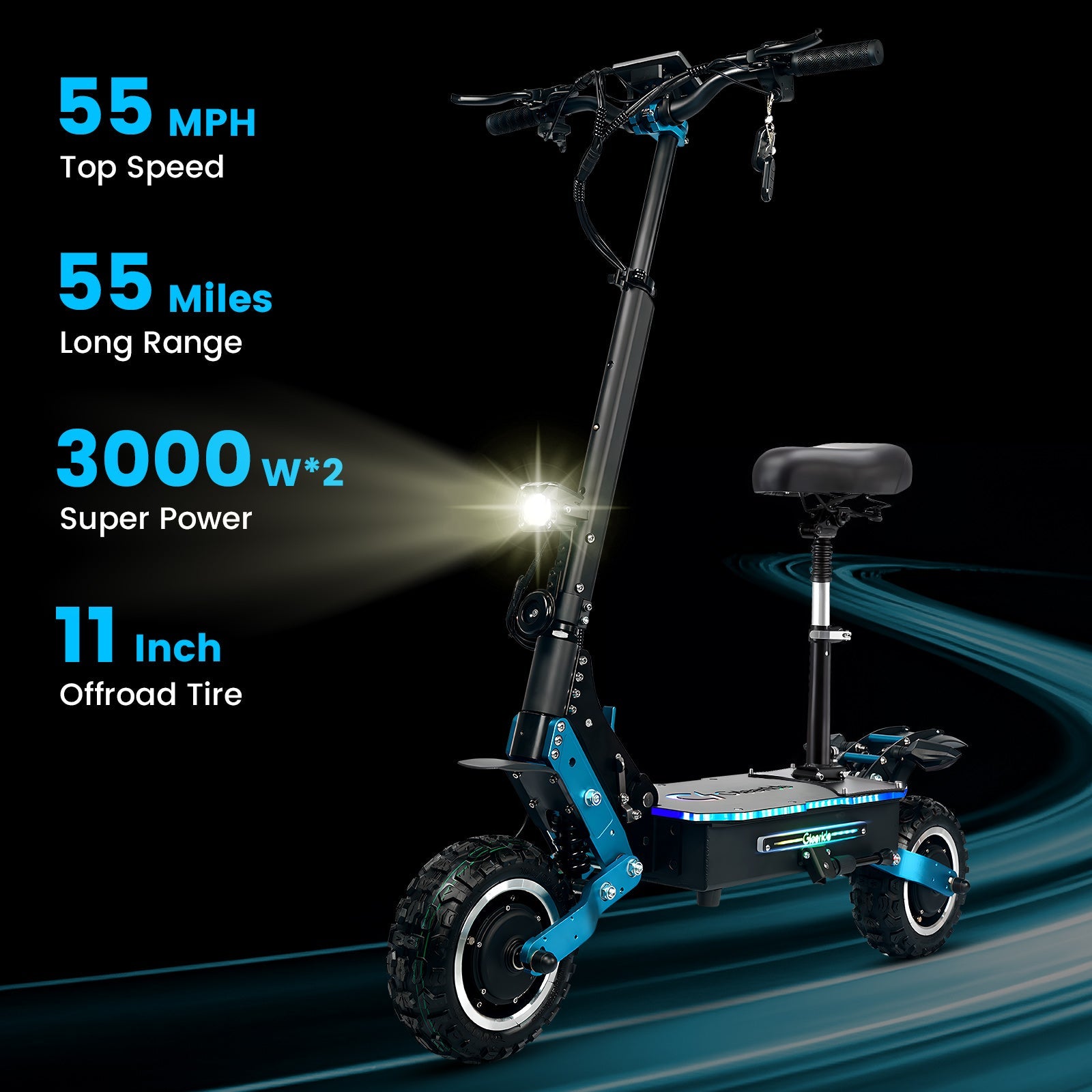 GleeRide H5 Off Road Electric Scooter