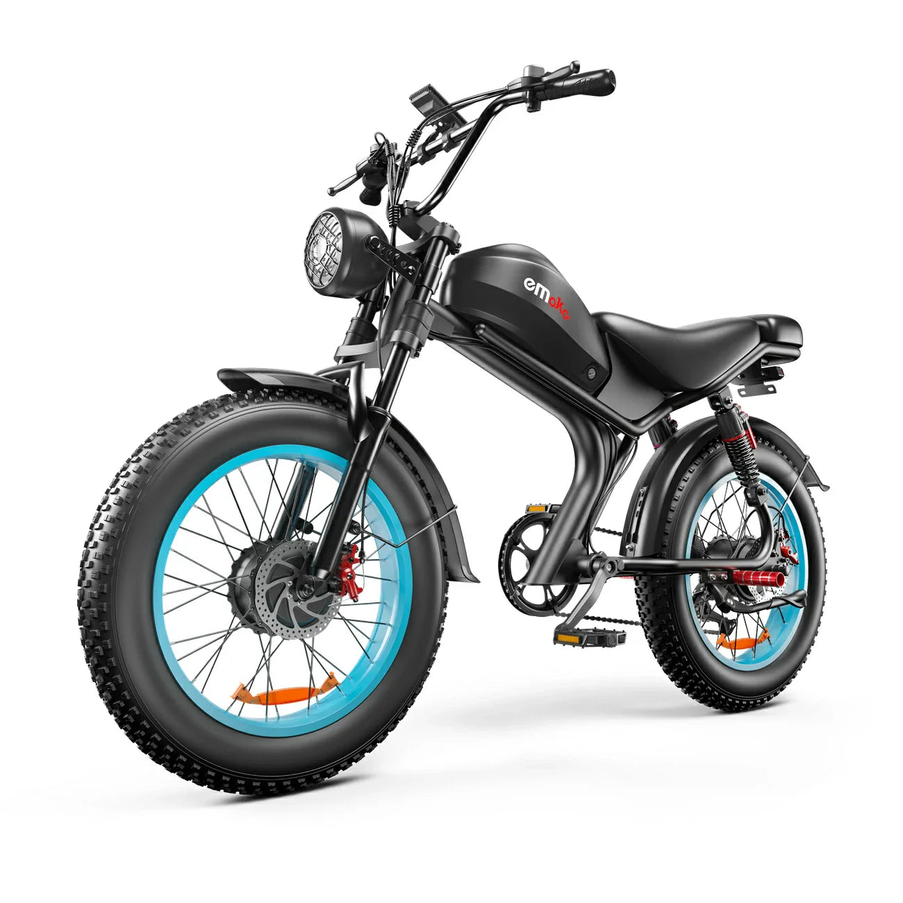 EMOKO C93 20" Electric Motorcycle 2000W Dual Motor 48V 23Ah Battery