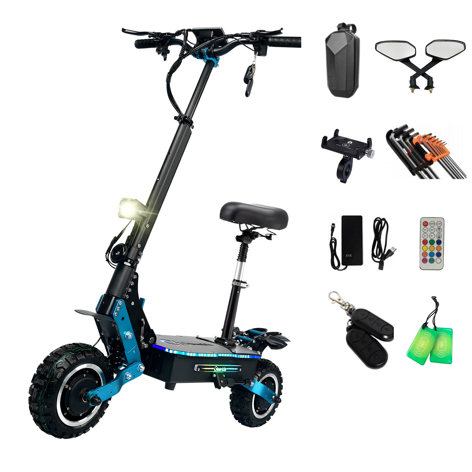 GleeRide H5 11" Off Road Electric Scooter