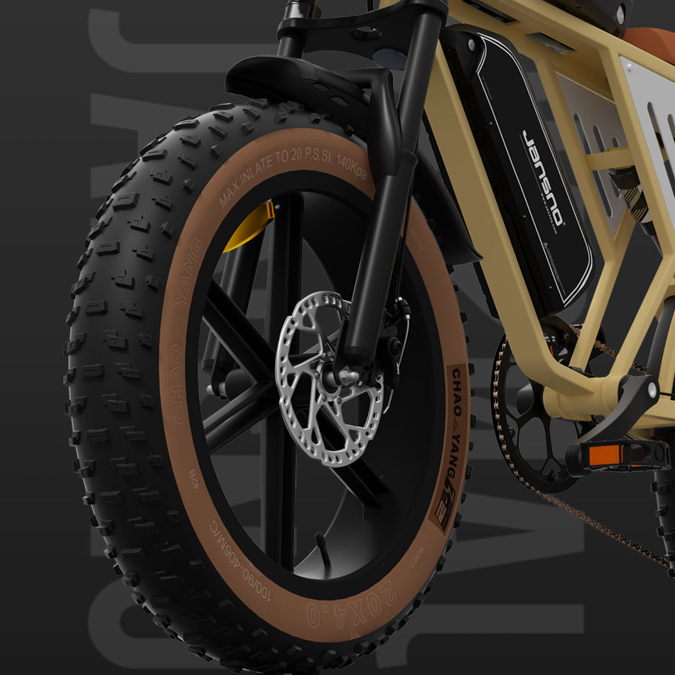 JANSNO X70 Fat Tire Electric Bike