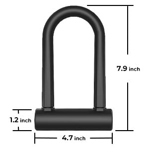 GLEERIDE Electric Bike U Lock