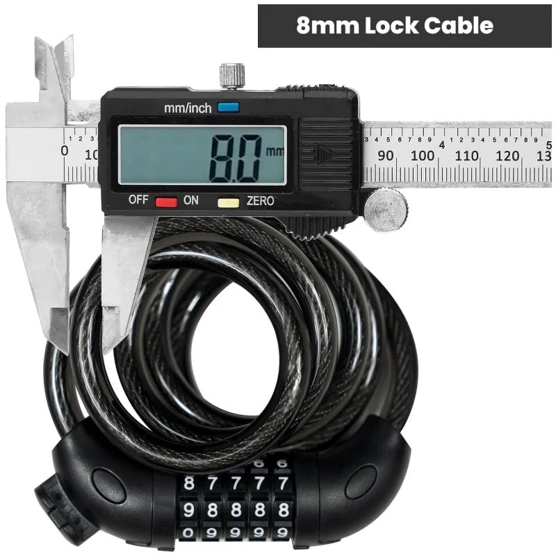 GLEERIDE Lock for Electric Bike, Portable for Adults and Teens