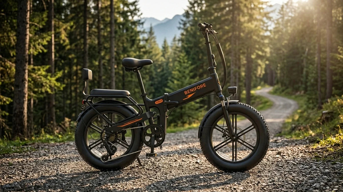 The Best US Fat Tire Commuter E-Bike | 35 MPH Top Speed with Fully Adjustable Street-Legal Compliance