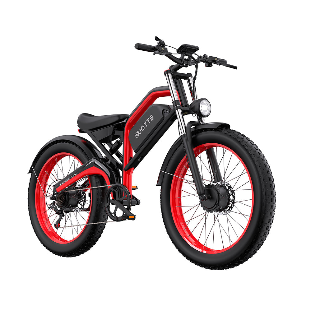 DUOTTS N26 26" Fat Tire Electric Bike 1500W Dual Motors 48V 20Ah Battery