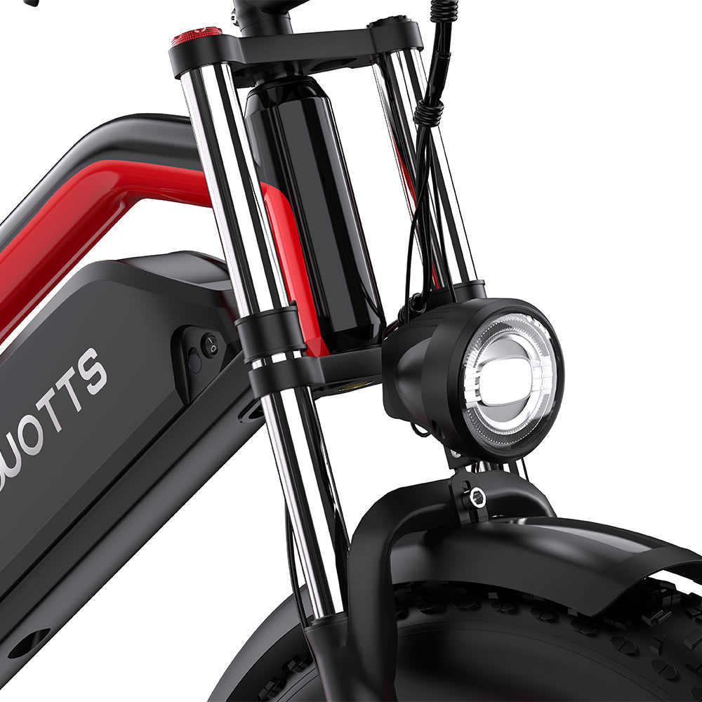 DUOTTS N26 26" Fat Tire Electric Bike 1500W Dual Motors 48V 20Ah Battery