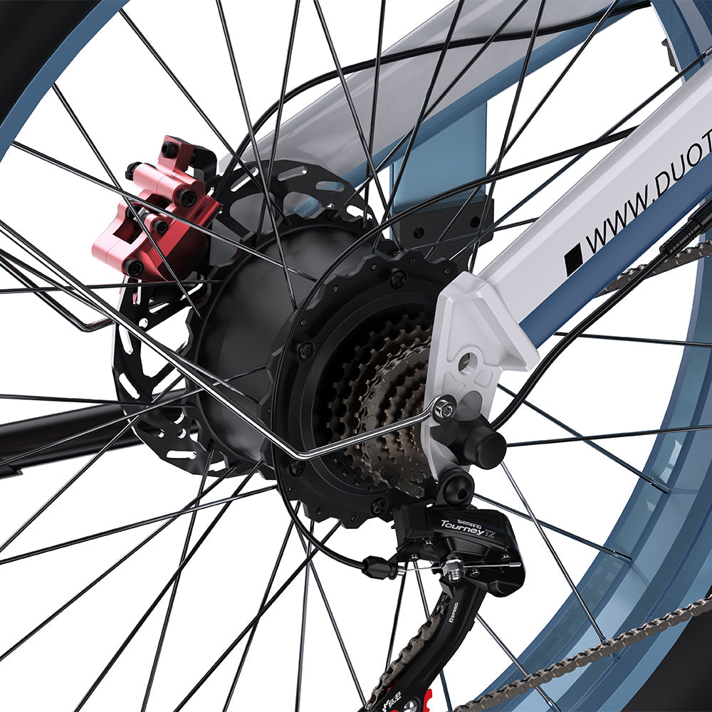 DUOTTS N26 26" Fat Tire Electric Bike 1500W Dual Motors 48V 20Ah Battery