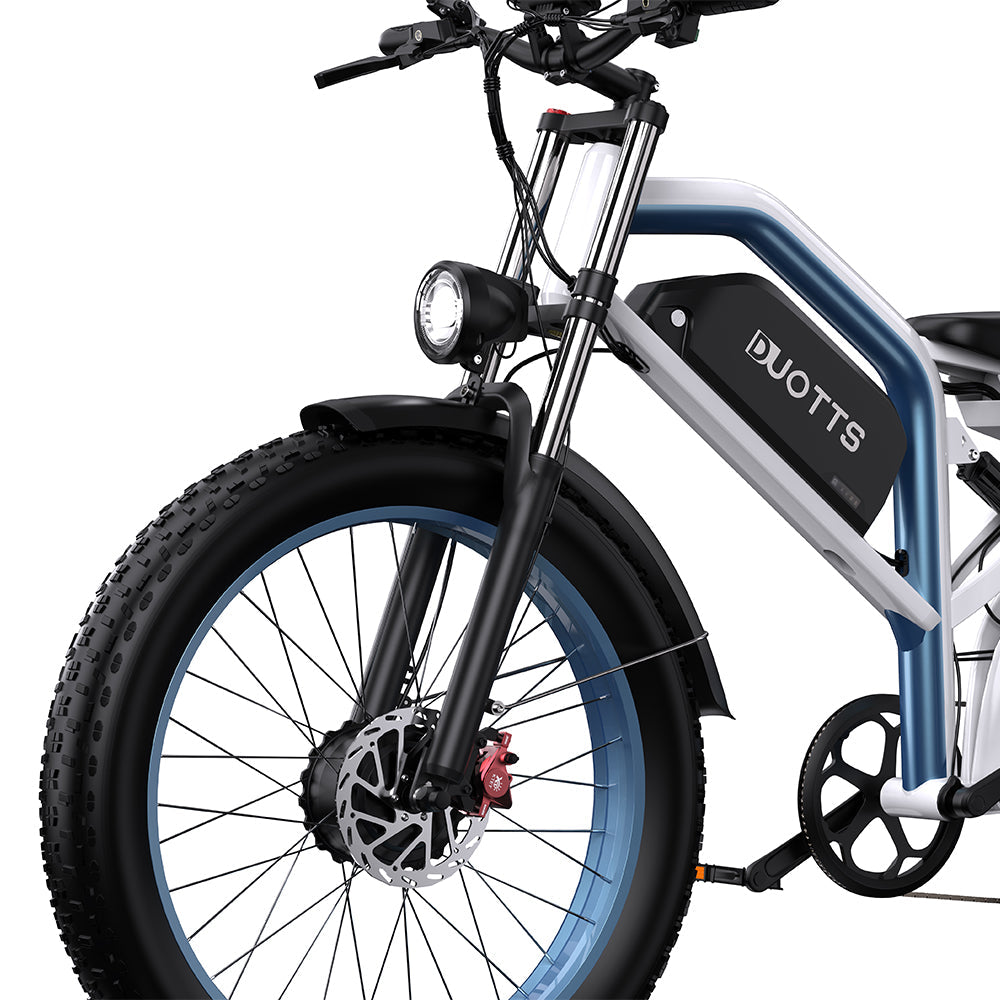 DUOTTS N26 26" Fat Tire Electric Bike 1500W Dual Motors 48V 20Ah Battery