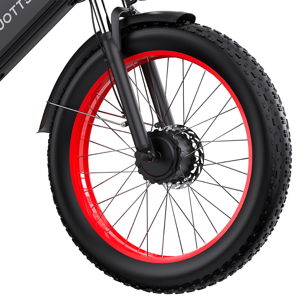 DUOTTS N26 26" Fat Tire Electric Bike 1500W Dual Motors 48V 20Ah Battery