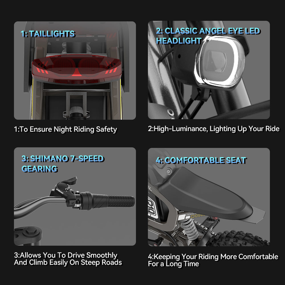 COSWHEEL R19 Off-Road Electric Bike