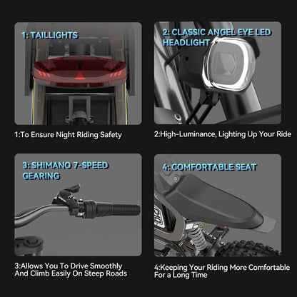 COSWHEEL R19 Off-Road Electric Bike