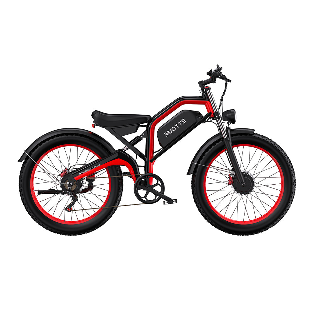 DUOTTS N26 26" Fat Tire Electric Bike 1500W Dual Motors 48V 20Ah Battery