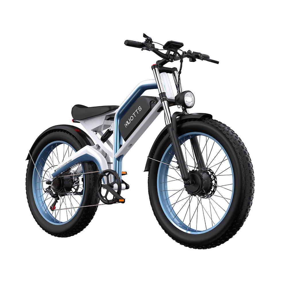 DUOTTS N26 26" Fat Tire Electric Bike 1500W Dual Motors 48V 20Ah Battery