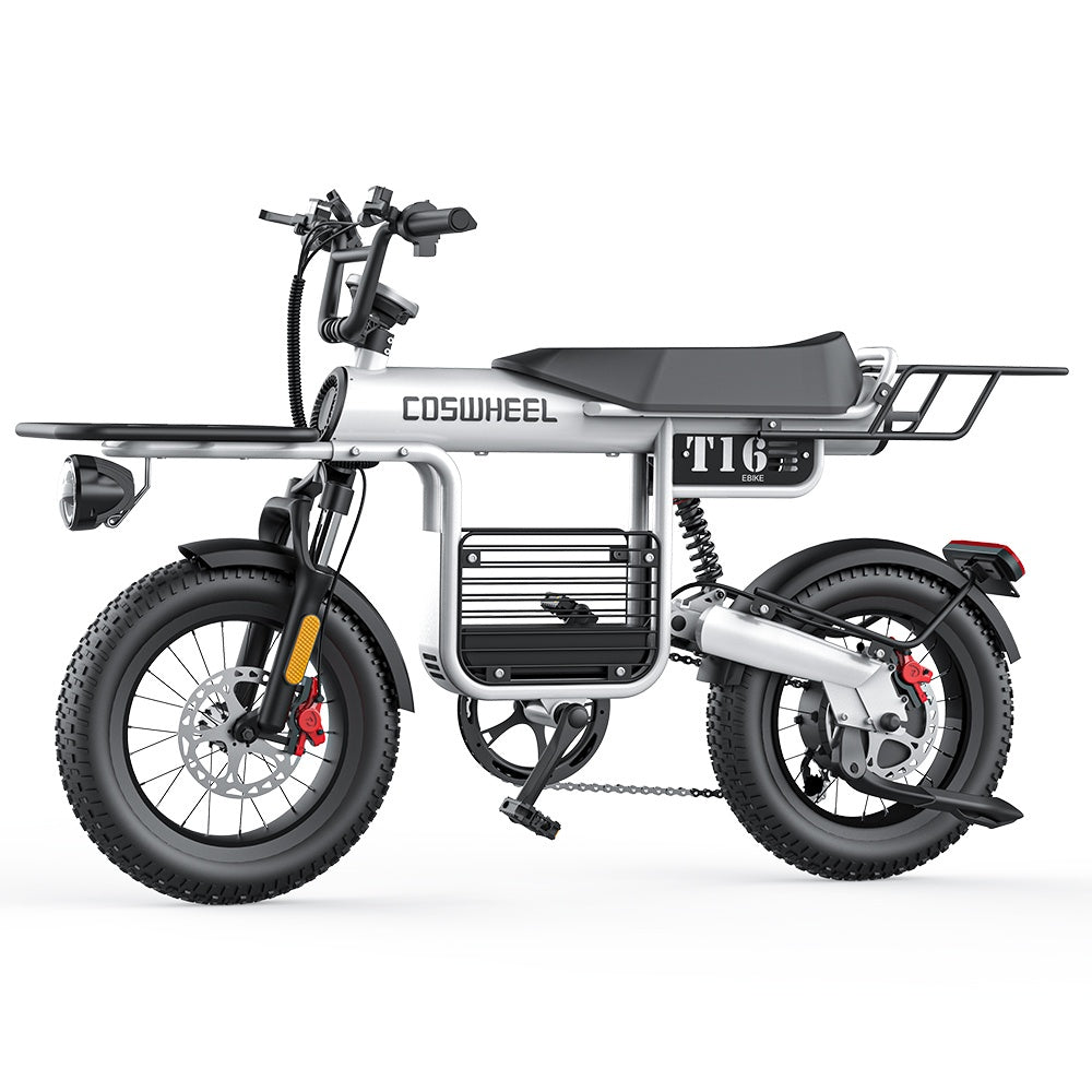 COSWHEEL T16 16" Electric Cargo Bike 500W Motor 48V 20Ah Battery
