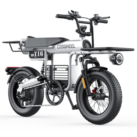 COSWHEEL T16 16" Electric Cargo Bike 500W Motor 48V 20Ah Battery