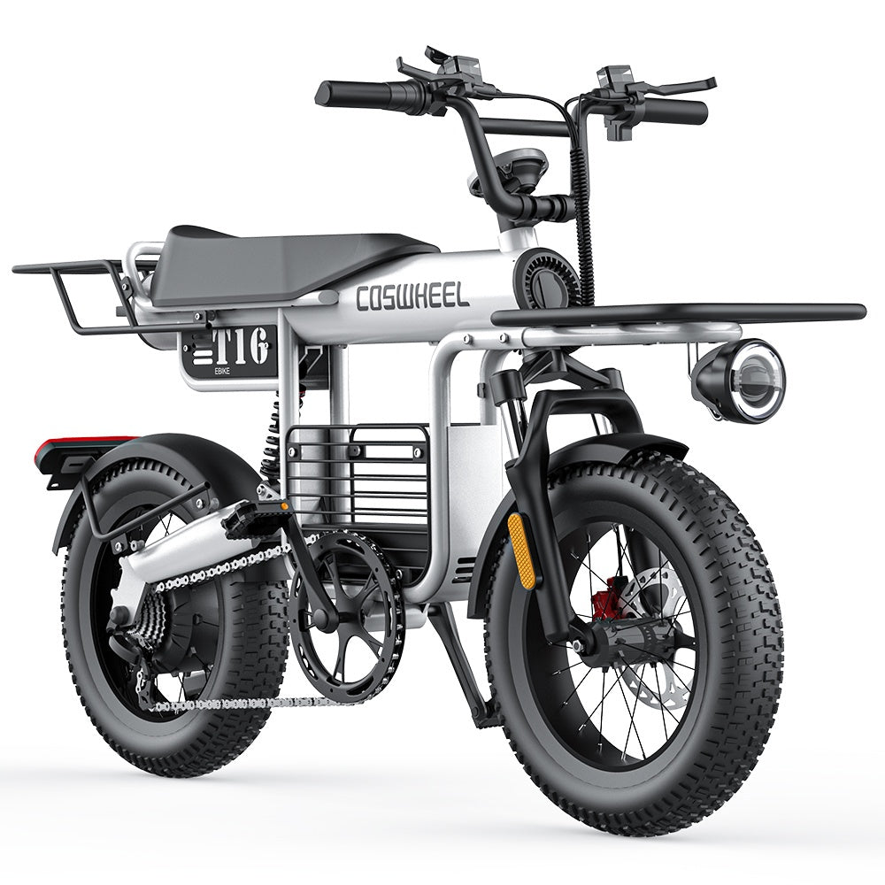 COSWHEEL T16 16" Electric Cargo Bike 500W Motor 48V 20Ah Battery