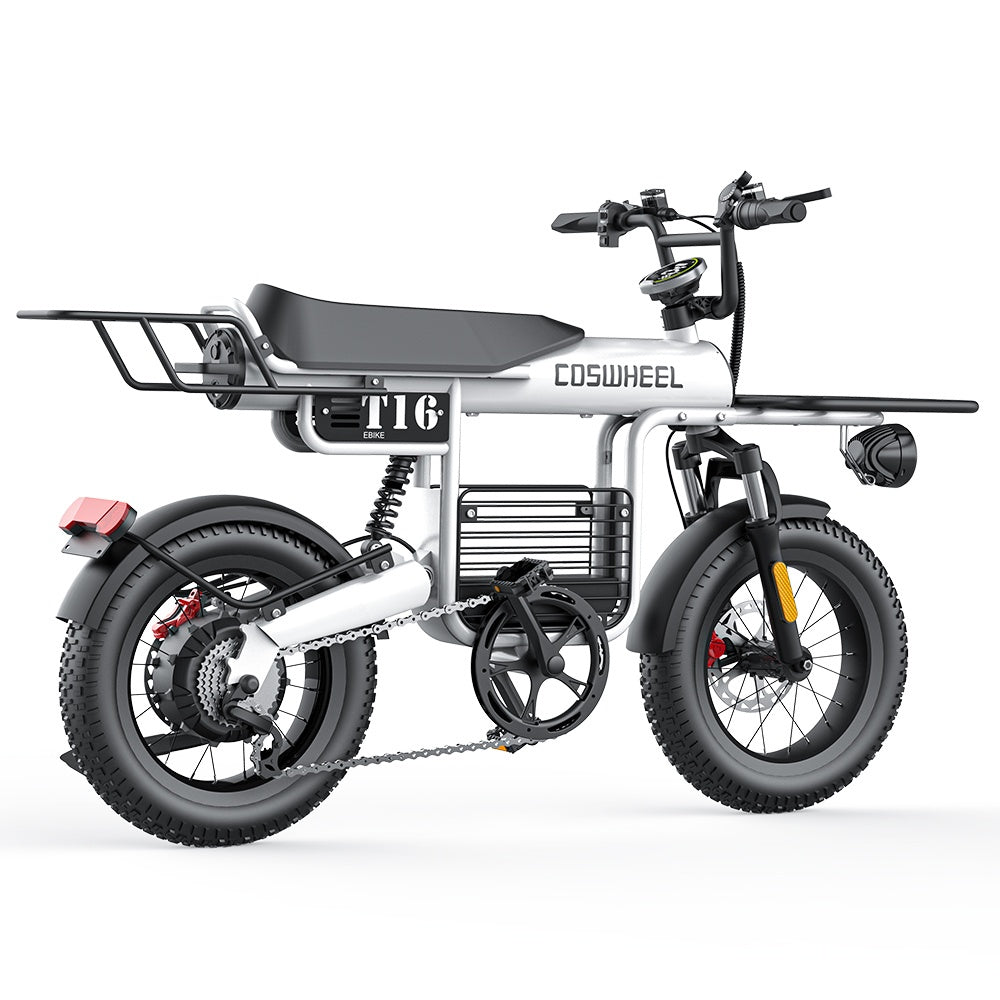 COSWHEEL T16 16" Electric Cargo Bike 500W Motor 48V 20Ah Battery