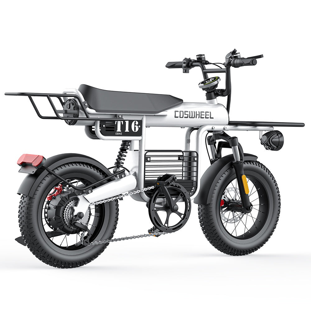 COSWHEEL T16 16" Electric Cargo Bike 500W Motor 48V 20Ah Battery