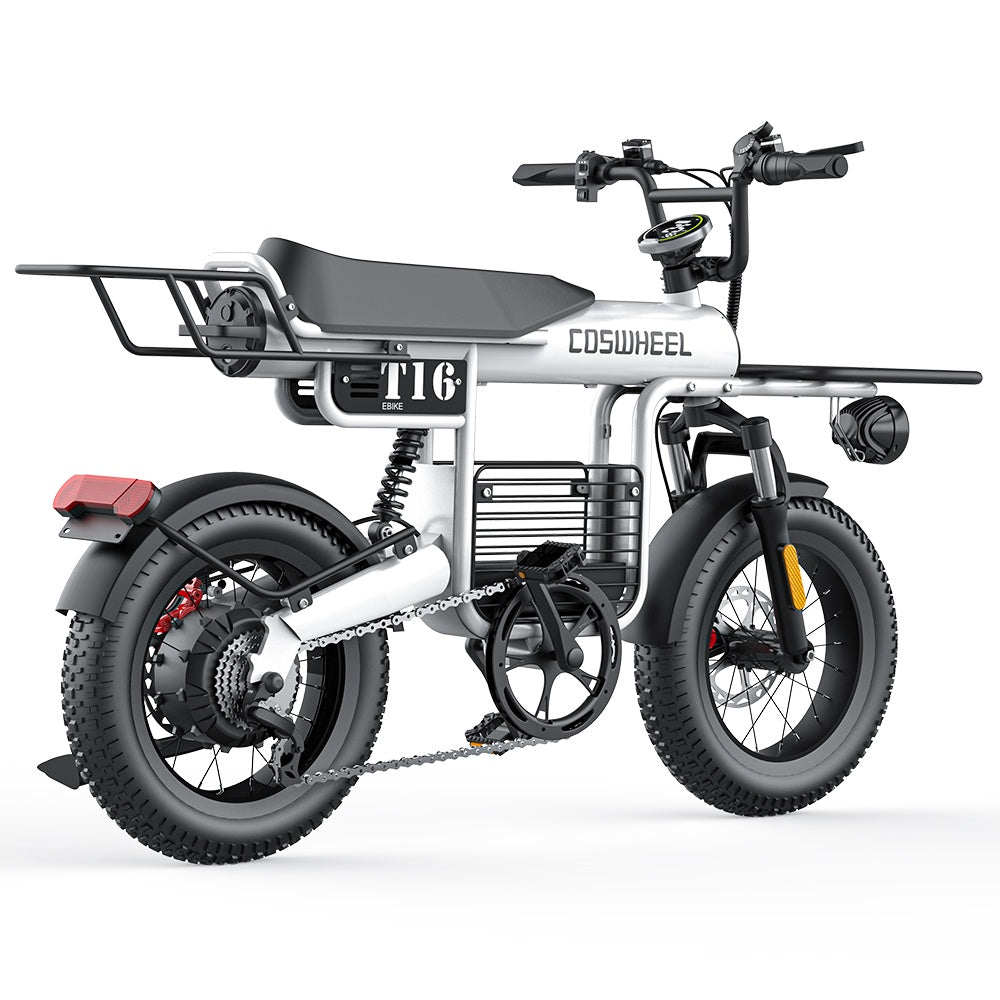 COSWHEEL T16 16" Electric Cargo Bike 500W Motor 48V 20Ah Battery
