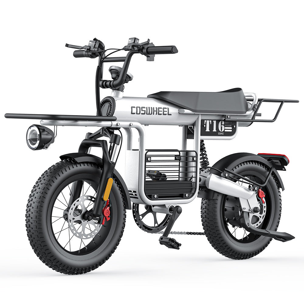 COSWHEEL T16 16" Electric Cargo Bike 500W Motor 48V 20Ah Battery