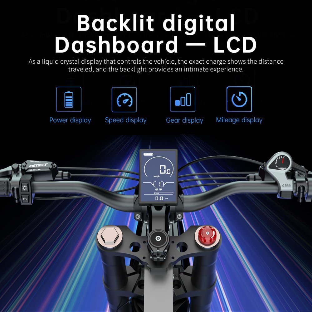 EKXBIKE X21 Off-Road Electric Bike