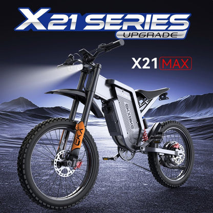 EKXBIKE X21 Off-Road Electric Bike