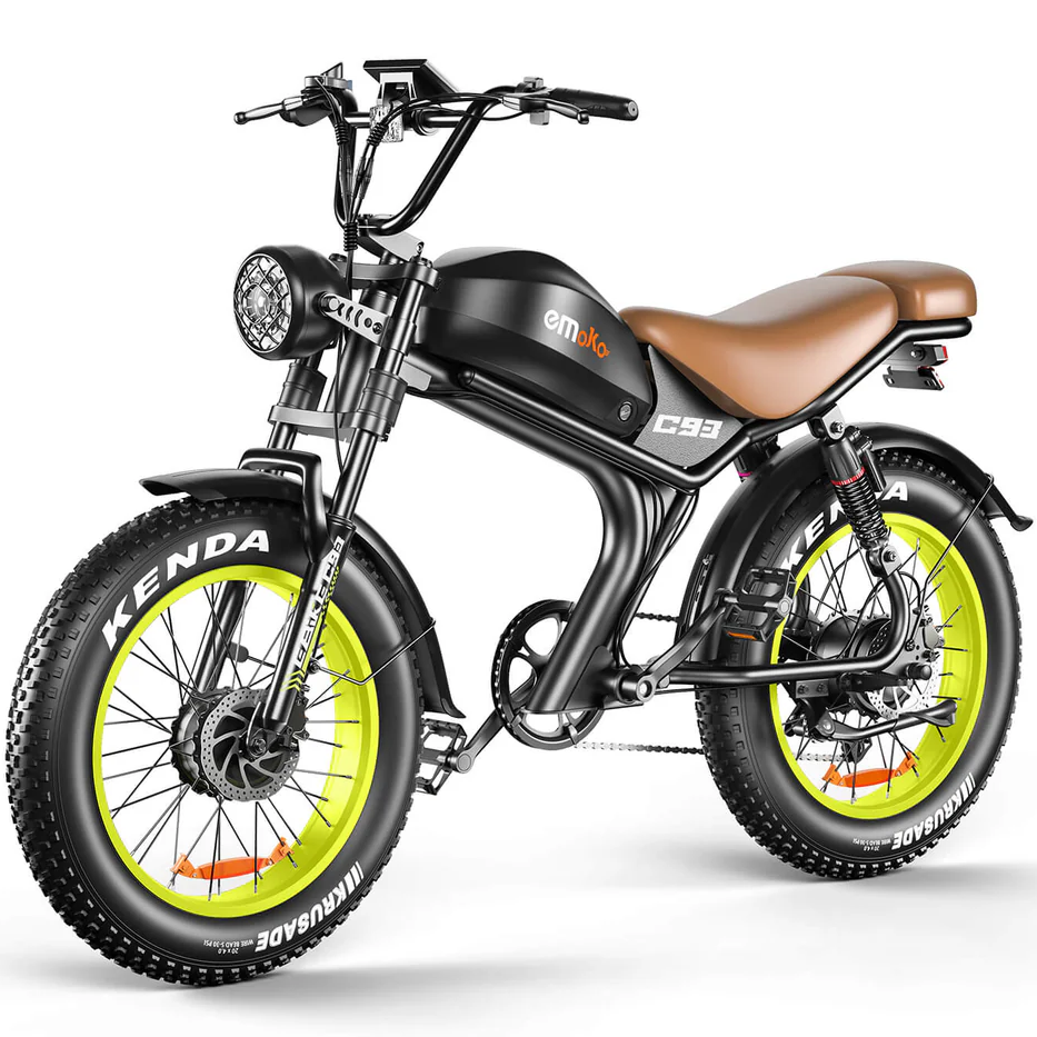 EMOKO C93 20" Electric Motorcycle 2000W Dual Motor 48V 23Ah Battery