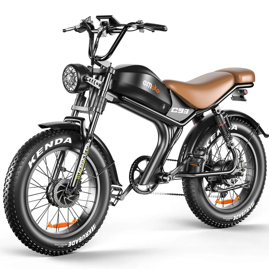 EMOKO C93 20" Electric Motorcycle 2000W Dual Motor 48V 23Ah Battery