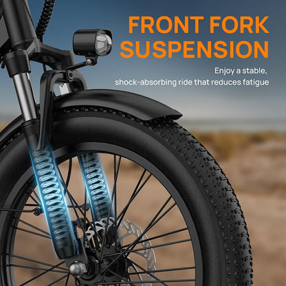 GLEERIDE EC540 Fat Tire Electric Bike