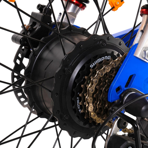 HAPPYRUN G100 Electric Motorcycle 2000W Peak Motor 38Ah Dual Batteries