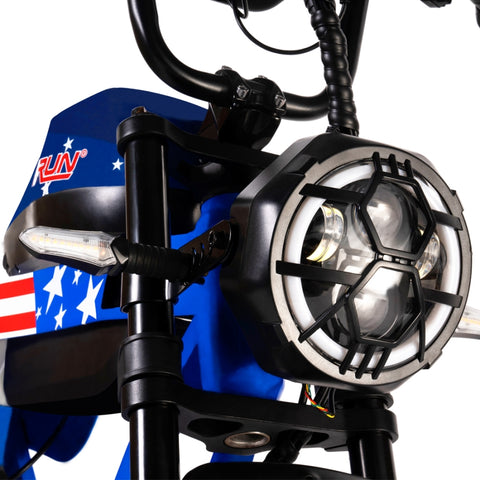HAPPYRUN G100 Electric Motorcycle 2000W Peak Motor 38Ah Dual Batteries
