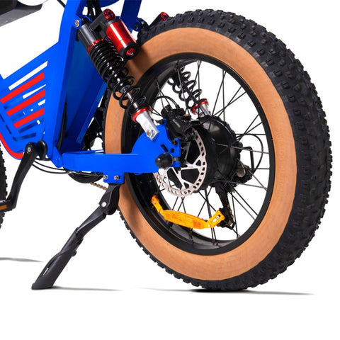 HAPPYRUN G100 Electric Motorcycle 2000W Peak Motor 38Ah Dual Batteries