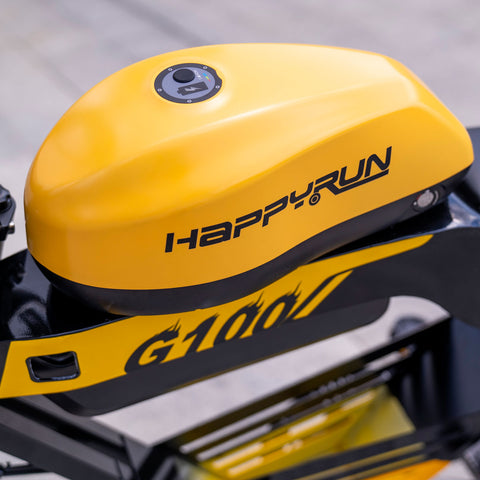 HAPPYRUN G100 Electric Motorcycle 2000W Peak Motor 38Ah Dual Batteries