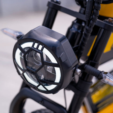 HAPPYRUN G100 Electric Motorcycle 2000W Peak Motor 38Ah Dual Batteries