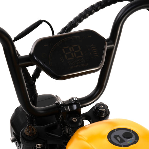 HAPPYRUN G100 Electric Motorcycle 2000W Peak Motor 38Ah Dual Batteries