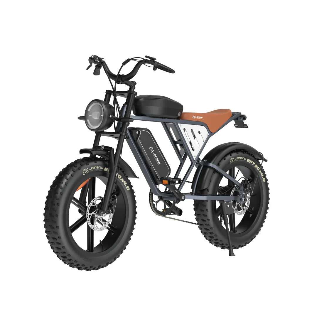JANSNO X70GM Retro Electric Bike