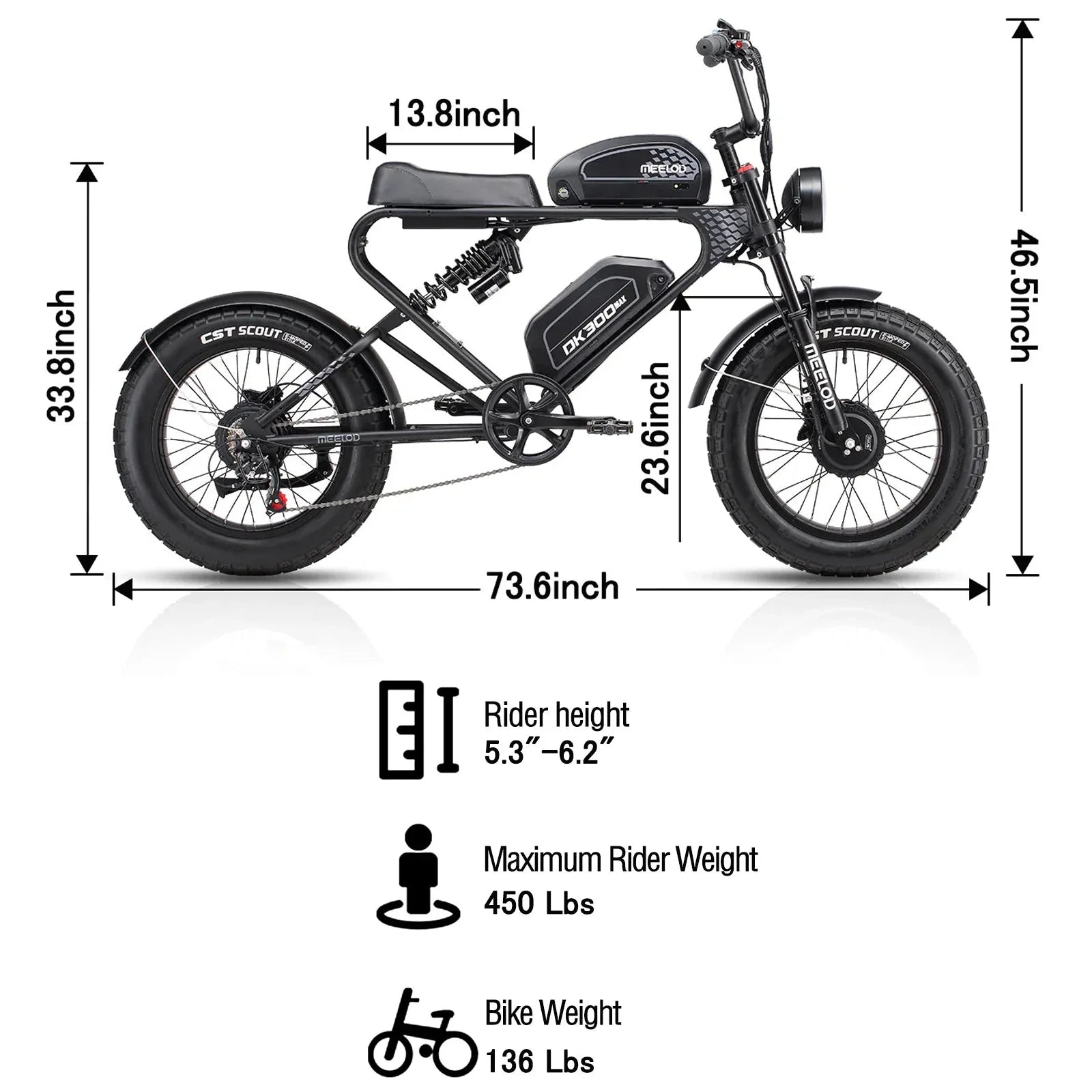MEELOD DK300 MAX Electric Motorcycle
