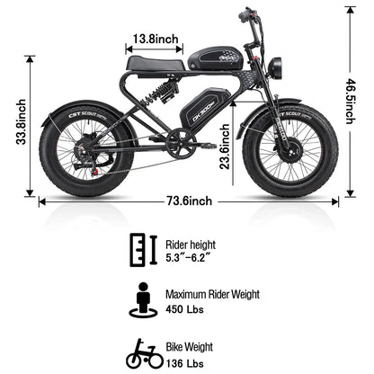 MEELOD DK300 MAX Electric Motorcycle