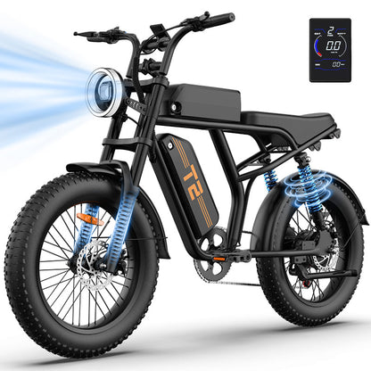 URLIFE T2 Fat Tire Electric Bike